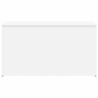 Storage Chest White 84x42x46 cm Engineered Wood