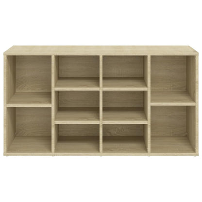 Shoe Bench Sonoma Oak 103x30x55 cm Engineered Wood