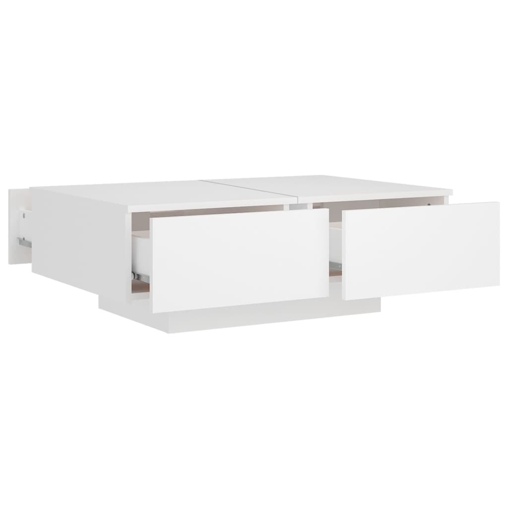 Coffee Table | White | Engineered Wood | Medium | Stylish Design