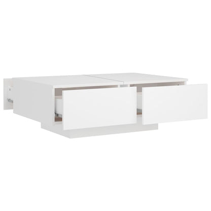 Coffee Table | White | Engineered Wood | Medium | Stylish Design