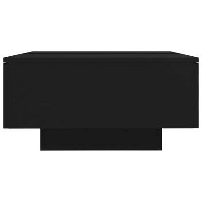 Coffee Table | Black | Engineered wood | 90 x 60 x 31 cm | Coffee Table