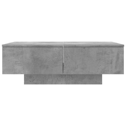 Coffee Table | Concrete Grey | Engineered Wood | 90 x 60 x 31 cm