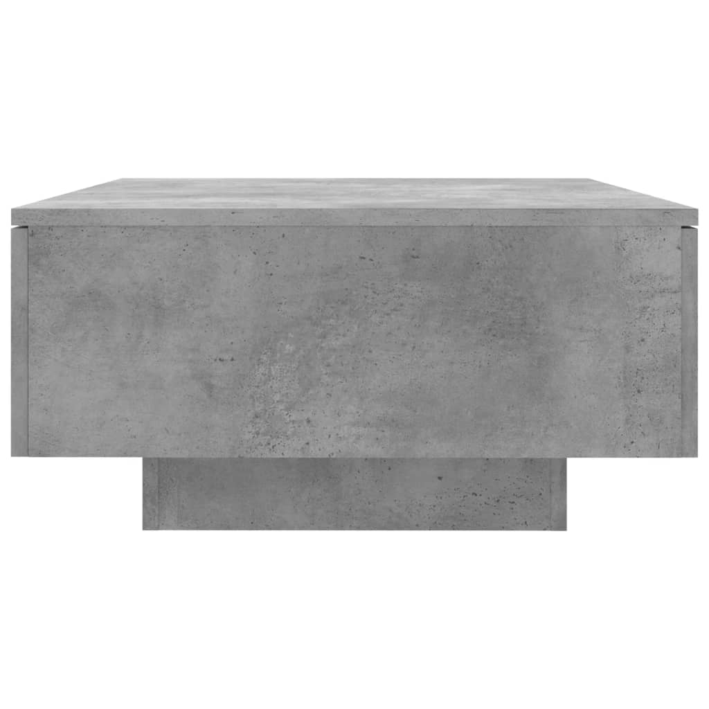 Coffee Table | Concrete Grey | Engineered Wood | 90 x 60 x 31 cm