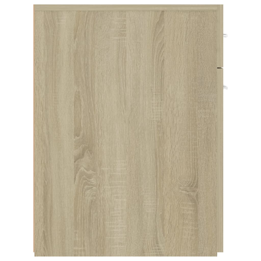 Apothecary Cabinet | Sonoma oak | Engineered wood | Compact