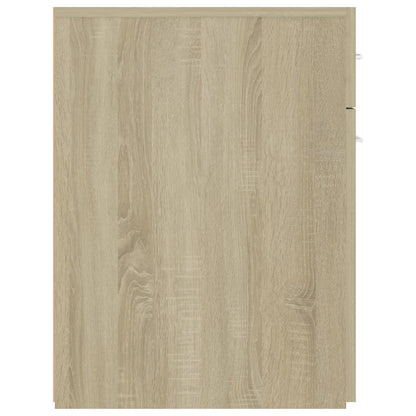 Apothecary Cabinet | Sonoma oak | Engineered wood | Compact