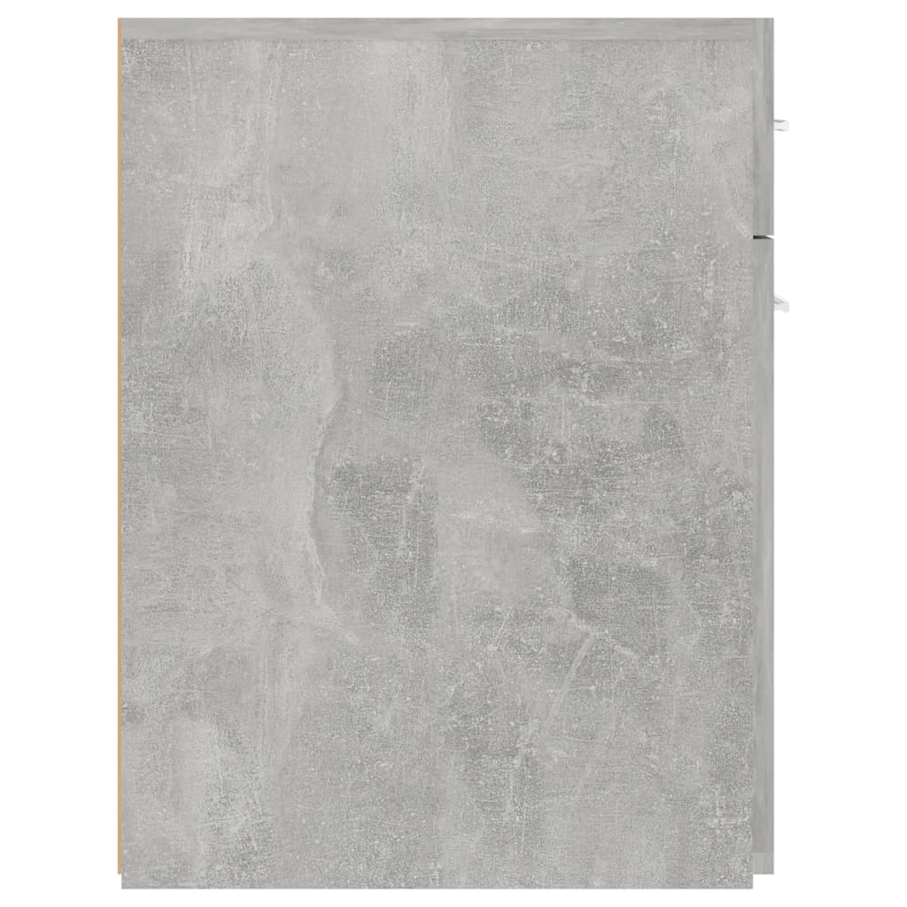 Apothecary Cabinet | Concrete grey | Engineered wood | Compact