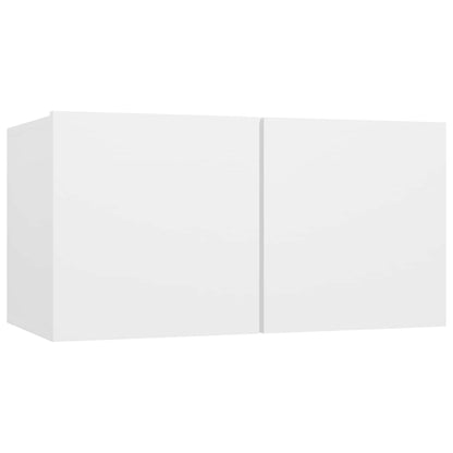 Hanging TV Cabinets 3 pcs White 60x30x30 cm