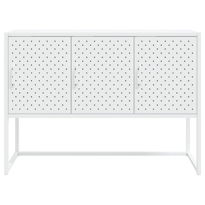 Sideboard White 41.3"x13.8"x29.5" Steel