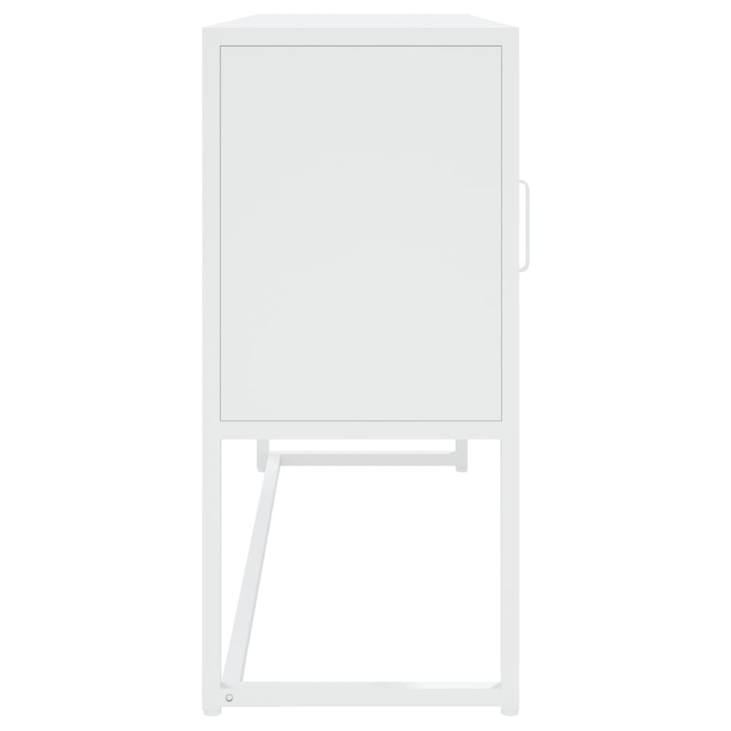Sideboard White 41.3"x13.8"x29.5" Steel