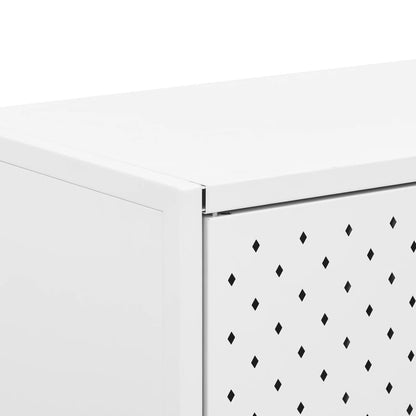 Sideboard White 41.3"x13.8"x29.5" Steel