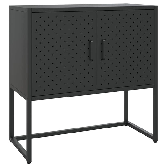 Sideboard | Black | Steel | Medium | Levelers | Modern Sideboard