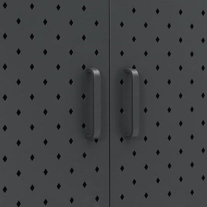 Highboard Anthracite 80x35x135 cm Steel