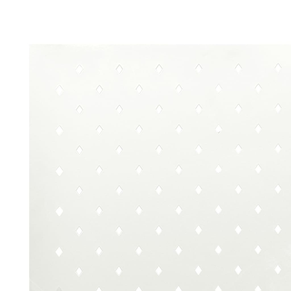 6-Panel Room Divider White 94.5"x70.9" Steel