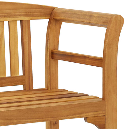 316497 vidaXL Garden Bench 114 cm Solid Acacia Wood