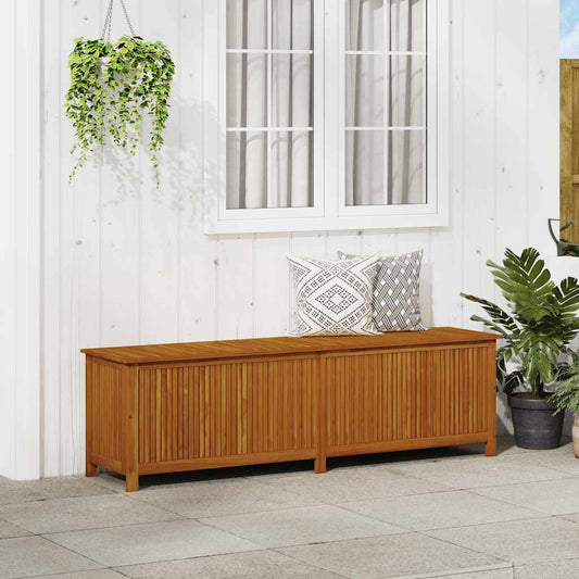 Storage Box | Brown | Solid acacia wood with an oil finish, polyethylene