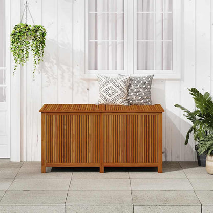 Patio Storage Box 59.1"x31.5"x29.5" Solid Acacia Wood
