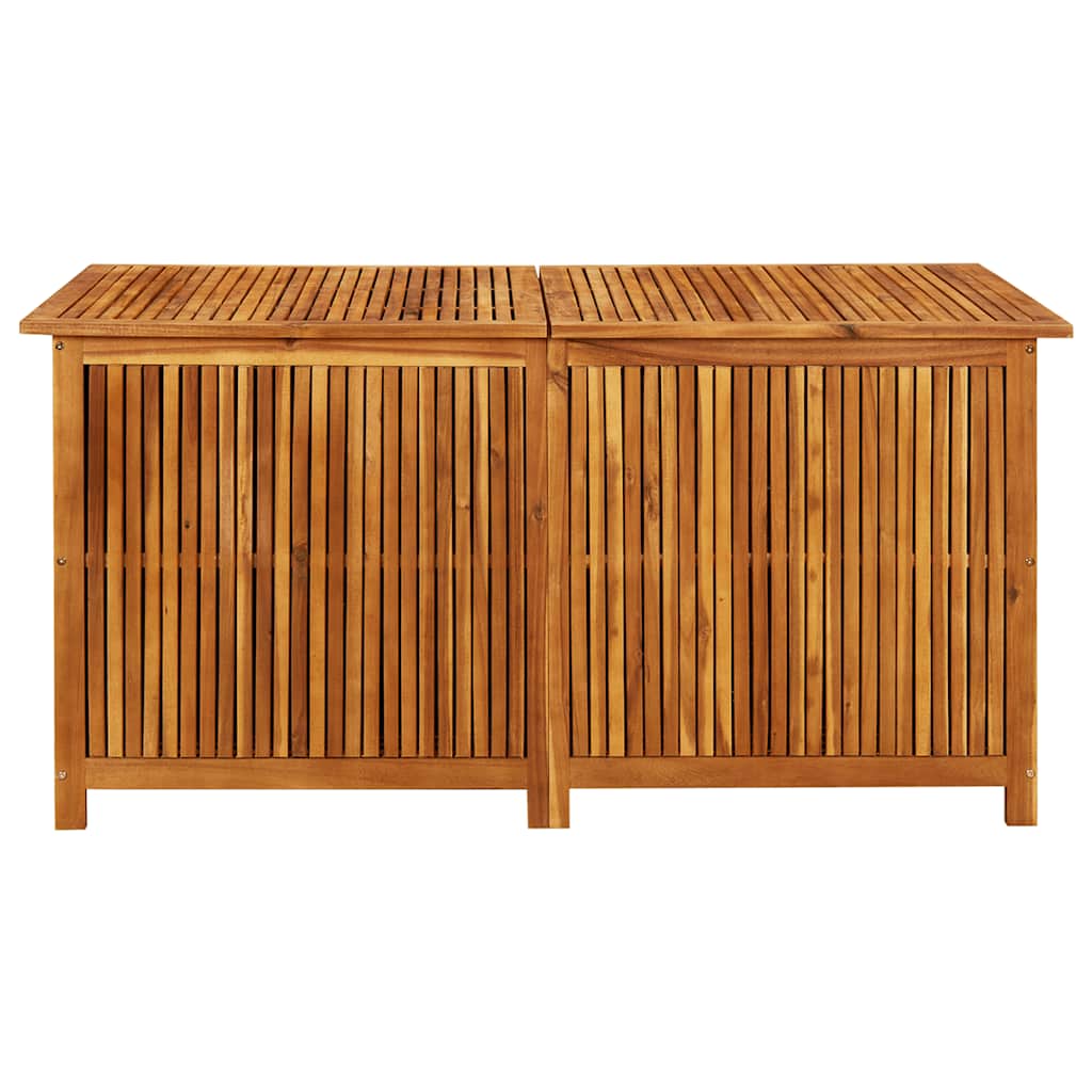 Patio Storage Box 59.1"x31.5"x29.5" Solid Acacia Wood