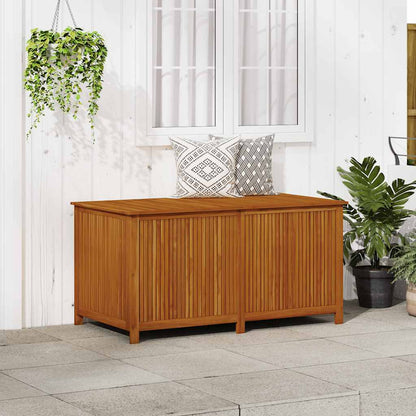 Patio Storage Box 59.1"x31.5"x29.5" Solid Acacia Wood