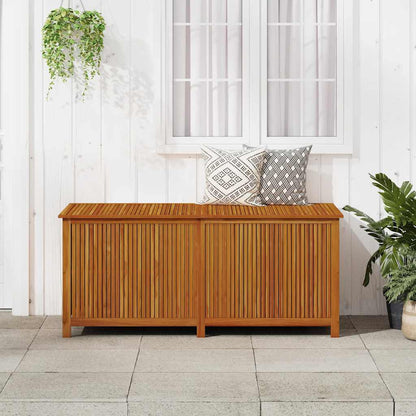 Patio Storage Box 68.9"x31.5"x29.5" Solid Acacia Wood