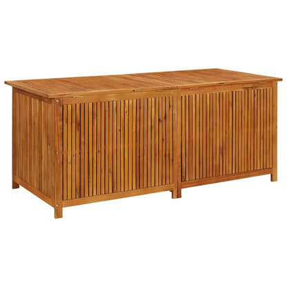 Patio Storage Box 68.9"x31.5"x29.5" Solid Acacia Wood