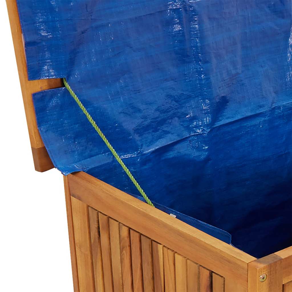 Garden Storage Box 113x50x58 cm Solid Acacia Wood