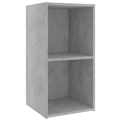 TV Cabinet | Set of 2 | Concrete Grey | Engineered Wood | Medium