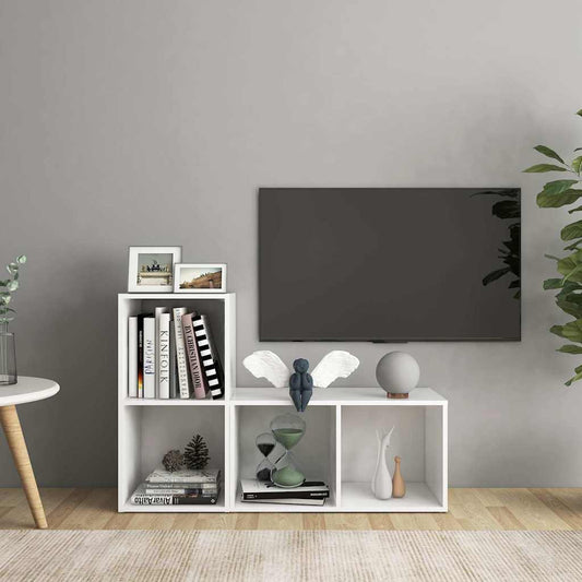 TV Cabinets 2 pcs White 72x35x36.5 cm Engineered Wood