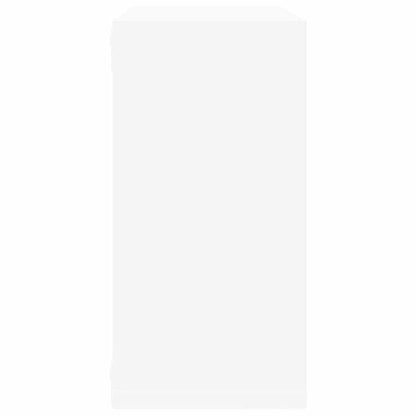Cube Shelf | Set of 6 | White | Engineered wood | 30x15x30 cm per cube