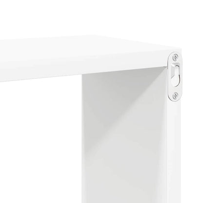 Cube Shelf | Set of 6 | White | Engineered wood | 30x15x30 cm per cube