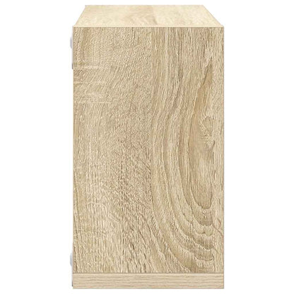 Wall Cube Shelves 2 pcs Sonoma Oak 26x15x26 cm