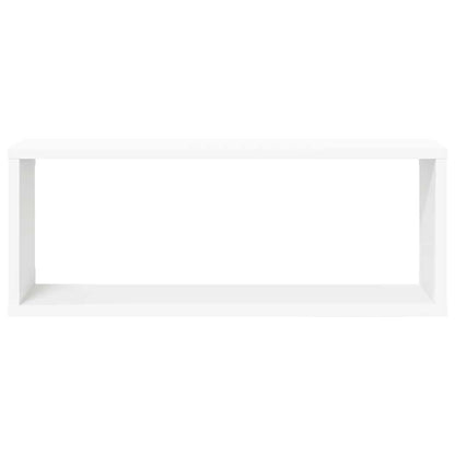 Wall Cube Shelf 6 pcs White 60x15x23 cm Engineered Wood