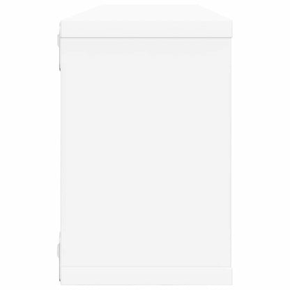 Wall Cube Shelf 6 pcs White 60x15x23 cm Engineered Wood