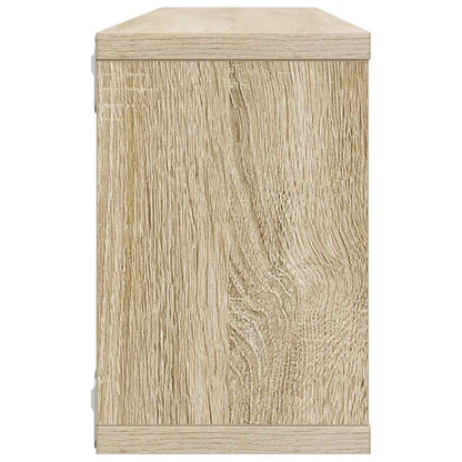 Wall Shelf | Set of 4 | Sonoma oak | Engineered wood