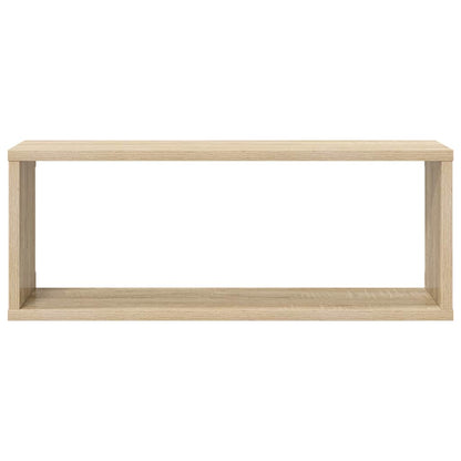 Wall Cube Shelf 6 pcs Sonoma Oak 60x15x23 cm Engineered Wood