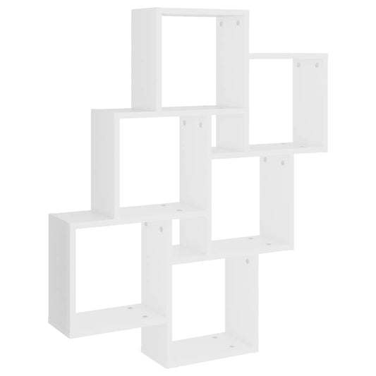 Wall Shelf | White | Engineered wood | Medium | Wall Shelf | Square
