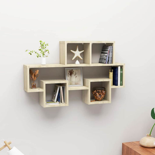 Wall Shelf | Sonoma oak | Engineered wood | Medium | Car Shelf | Other