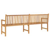 Garden Bench 228 cm Solid Teak Wood