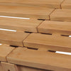 Garden Bench 228 cm Solid Teak Wood