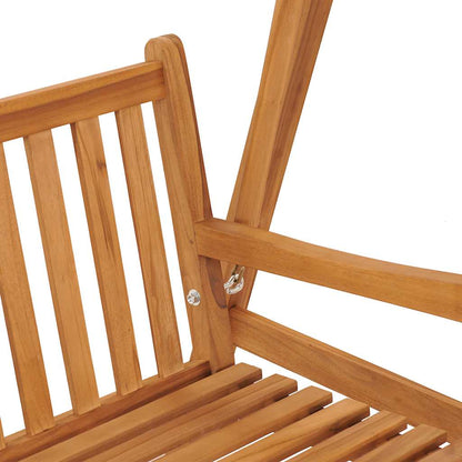 Swing Bench 174 cm Solid Teak Wood
