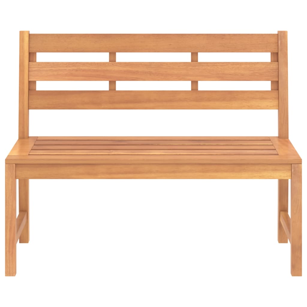 Garden Bench | Warm Teak | Solid Teak Wood | Medium | Durable