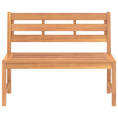 Garden Bench | Warm Teak | Solid Teak Wood | Medium | Durable