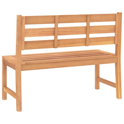 Garden Bench | Warm Teak | Solid Teak Wood | Medium | Durable