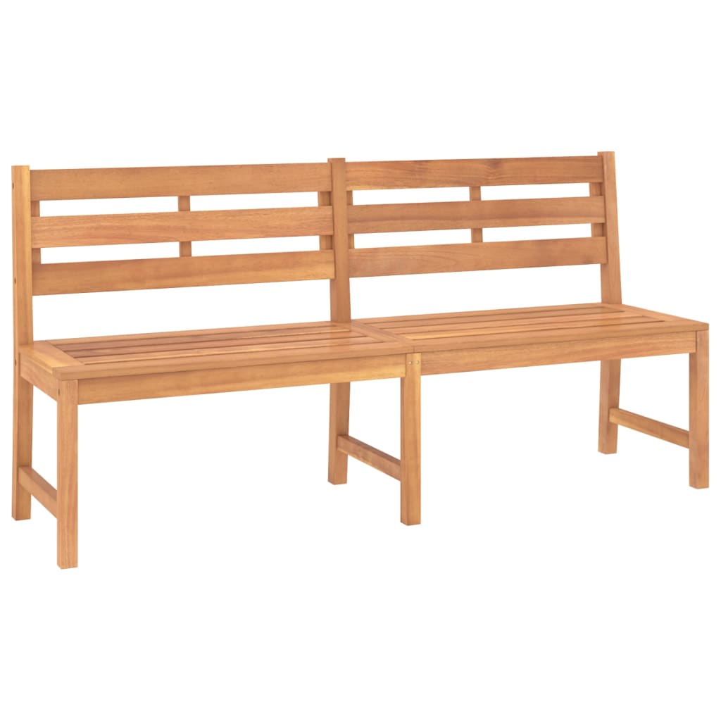 Garden Bench | Warm Wood Tone | Teak Wood | Large | Durable
