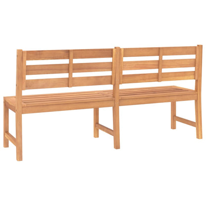 Garden Bench | Warm Wood Tone | Teak Wood | Large | Durable