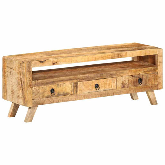 TV Cabinet | Natural Mango Wood | Solid Mango Wood | Medium | TV Cabinet