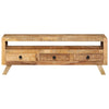 TV Cabinet 110x30x40 cm Solid Mango Wood