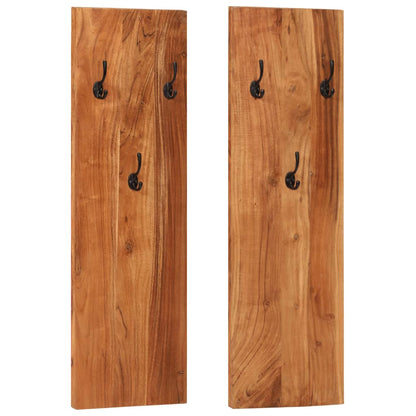Coat Rack Natural wood Solid acacia wood, powder-coated steel