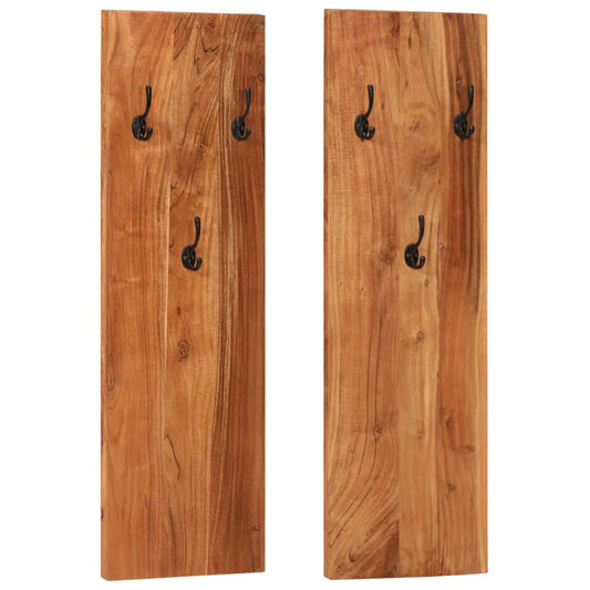 Coat Rack Natural wood Solid acacia wood, powder-coated steel