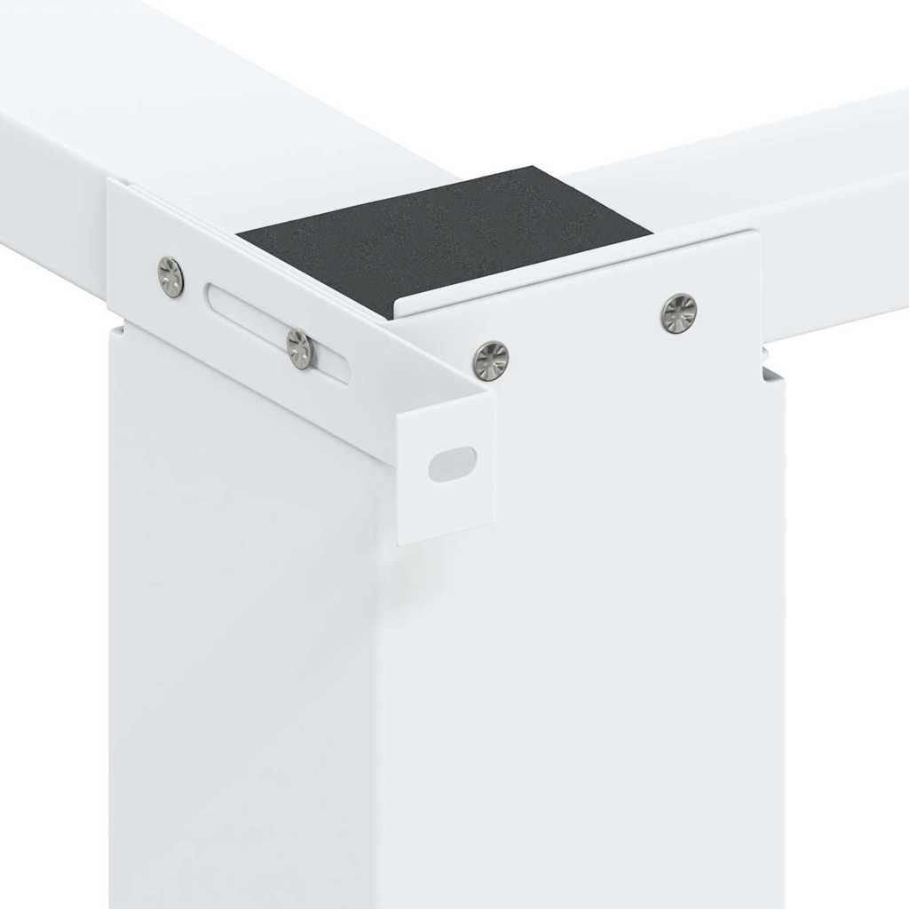 Double Washing and Drying Machine Pedestal White