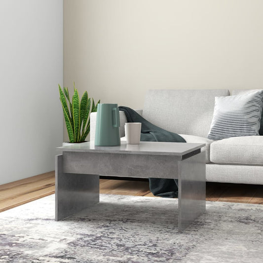 Coffee Table | Concrete grey | Engineered wood | 68x50x38 cm
